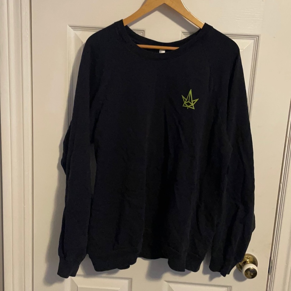 Minimalist Cannabis Crewneck Sweater